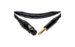 Cablu audio profesional Klotz TITANIUM StarQuad analog audio cable with female XLR by Neutrik® to balanced jack plug - 7.5 m