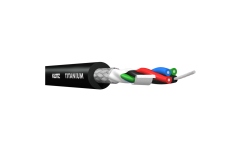 Cablu audio profesional Klotz TITANIUM StarQuad analog audio cable with female XLR by Neutrik® to balanced jack plug - 7.5 m