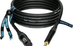 Cablu audio profesional Klotz Titanium StarQuad Mic Cable XLRf-TRS - 10m