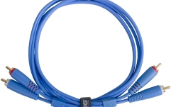 Cablu audio UDG Ultimate Audio Cable Dual RCA - RCA Straight 1.5m - Blue