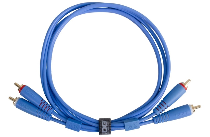 Cablu audio UDG Ultimate Audio Cable Dual RCA - RCA Straight 1.5m - Blue