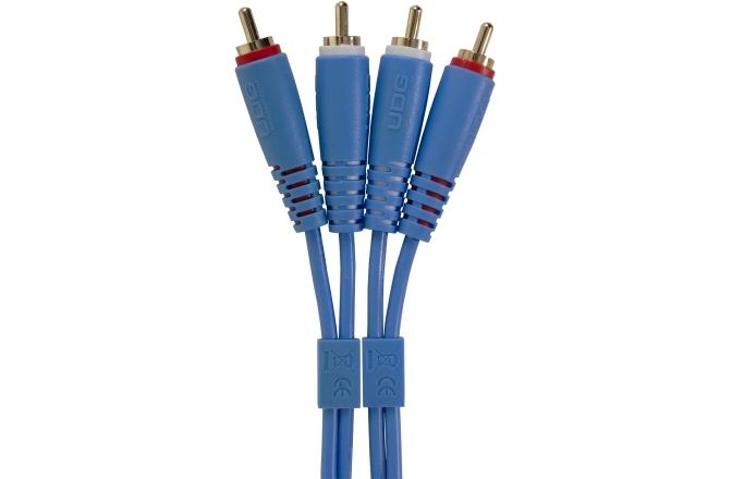 Cablu audio UDG Ultimate Audio Cable Dual RCA - RCA Straight 1.5m - Blue
