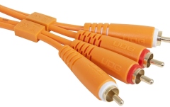 Cablu audio UDG Ultimate Audio Cable Dual RCA - RCA Straight 1.5m - Orange