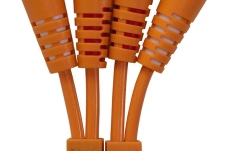 Cablu audio UDG Ultimate Audio Cable Dual RCA - RCA Straight 1.5m - Orange