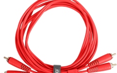 Cablu audio UDG Ultimate Audio Cable Dual RCA - RCA Straight 1.5m - Red