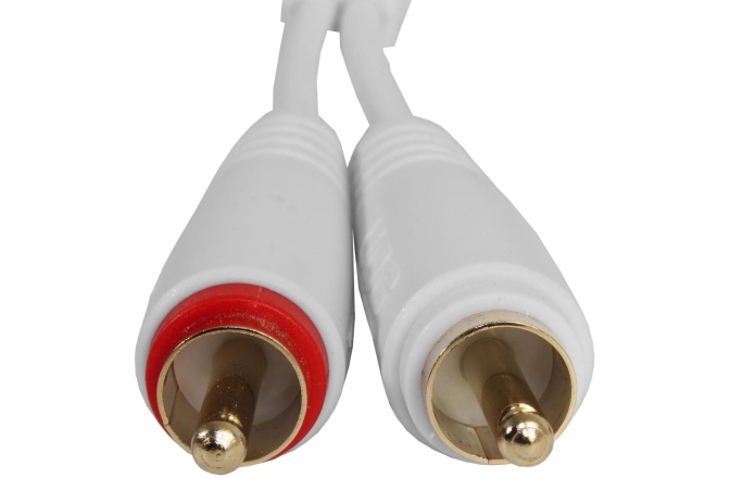 Cablu audio UDG Ultimate Audio Cable Dual RCA - RCA Straight 1.5m - White