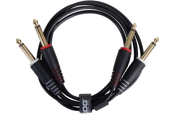 Cablu audio UDG Ultimate Audio Cable Set Dual TS-TS 1.5m - Black