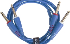Cablu audio UDG Ultimate Audio Cable Set Dual TS-TS 1.5m - Blue