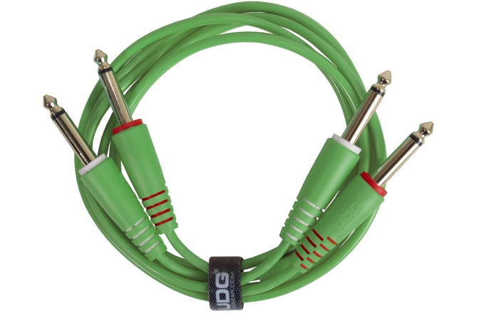 Cablu audio UDG Ultimate Audio Cable Set Dual TS-TS 1.5m - Green