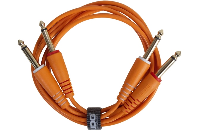 Cablu audio UDG Ultimate Audio Cable Set Dual TS-TS 1.5m - Orange