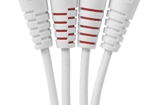 Cablu audio UDG Ultimate Audio Cable Set Dual TS-TS 1.5m - White