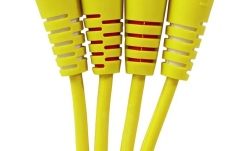 Cablu audio UDG Ultimate Audio Cable Set Dual TS-TS 1.5m - Yellow