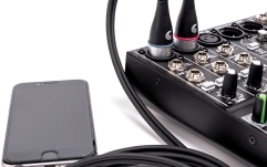 Cablu Audio Y Daddario Custom Series 3.5 Jack/2xXLRm 1.82 m