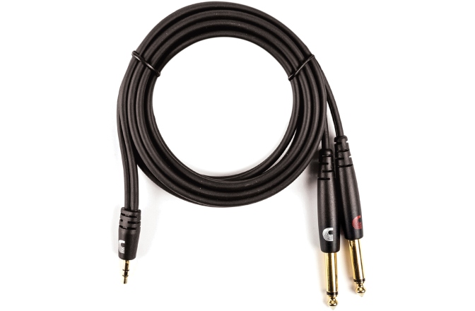 Cablu Audio Y Daddario Custom Series 3.5TRS-2TS 1.82 m