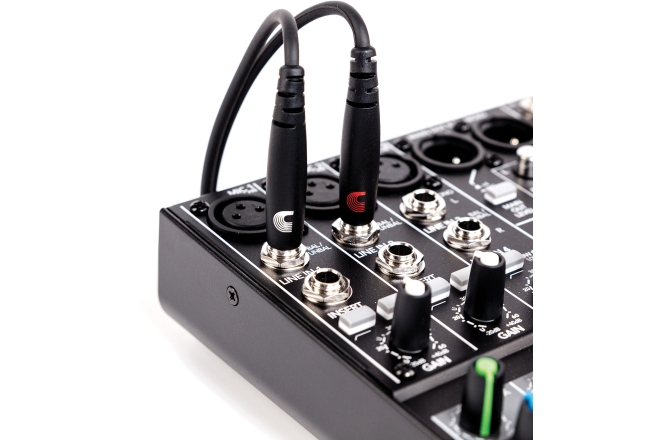 Cablu Audio Y Daddario Custom Series 3.5TRS-2TS 1.82 m