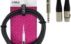 Cablu audio Y Gewa Insert cable Pro Line VE5 1.5m