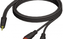 Cablu audio Y ProCab TRS3.5-2RCA 10m