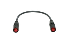 Cablu CAT5e exterior Klotz highly flexible RamCAT network cable for the use on the road - blackCAT5e (S/UTP) / etherCON - etherCON - blister - 0.5 m