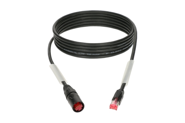 highly flexible RamCAT network cable for the use on the road - blackCAT5e (S/UTP) / etherCON - RJ45 - 1x transparent - 0.5 m highly flexible RamCAT network cable for the use on the road - blackCAT5e (S/UTP) / etherCON - RJ45 - 1x transparent - 0.5 m