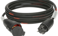 Cablu cauciuc exterior Klotz TITANEX H07RN-F power cable 3G 2.5 mm²Schuko M/F - solid rubber - 16 A - 5 m