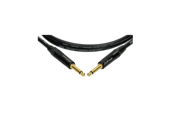 LaGrange supreme guitar cable - 4.5 m - straight - straight - gold-plated