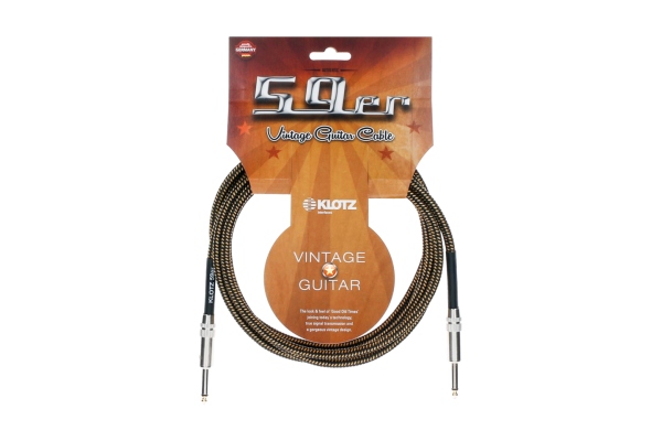 '59 pro Vintage guitar cablejack plug: straight - straight - 3 m '59 pro Vintage guitar cablejack plug: straight - straight - 3 m