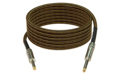Cablu chitară vintage Klotz '59 pro Vintage guitar cablejack plug: straight - straight - 3 m