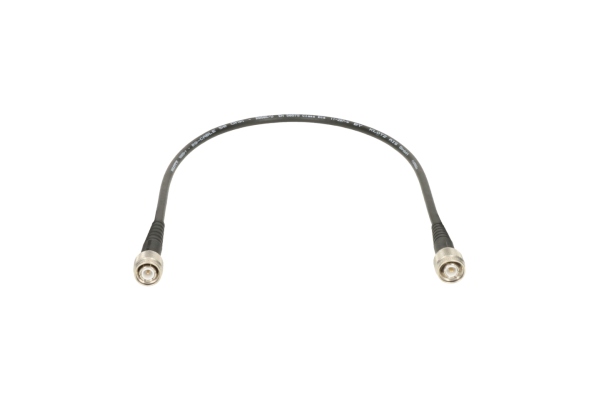 flexible 50 ohms coax cable - RG58C/Uwith TNC plugs by Damar & Hagen - 1 m