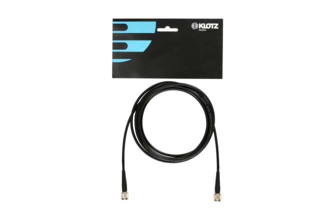 Cablu coaxial TNC Klotz flexible 50 ohms coax cable - RG58C/Uwith TNC plugs by Damar & Hagen - 2 m