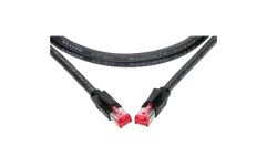 Cablu date dublu ecranat Klotz flexible, double shielded Ram CAT network cable with AWG24 solid conductorCAT5e (SF/UTP) / RJ45 - RJ45 - 5 m