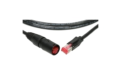 Cablu date flexibil Klotz flexible professional patch cable with PUR jacketCAT5e (SF/UTP) / etherCON - RJ45 - 5 m