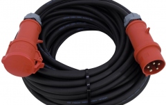 Cablu de alimantare PSSO CEE Extension 32A 5x6 25m red