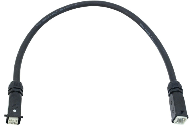 Cablu de alimentare 5 x 2,5 mm² PSSO HQ5 extension 5x2.5 1m H07RN-F bk