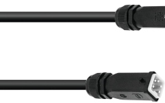 Cablu de alimentare 5 x 2,5 mm² PSSO HQ5 extension 5x2.5 3m H07RN-F bk