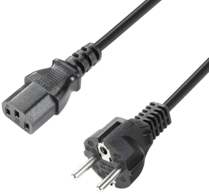 Adam Hall 4Star Power Cable IEC-CEE 2m