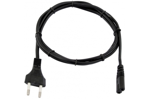 Euro Power Cable 3m bk