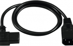Cablu de alimentare Omnitronic IEC Extension 3x0.75 90° 1.5m