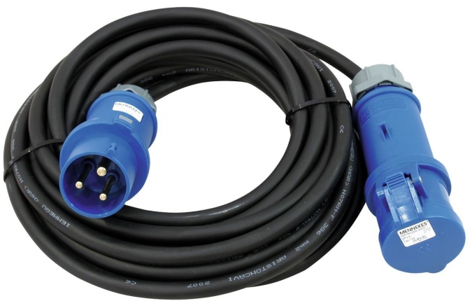 Cablu de alimentare PSSO CEE Extension 32A 3x6 10m blue