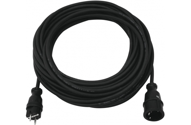 Cablu de alimentare PSSO Extension 3x1.5 20m BK