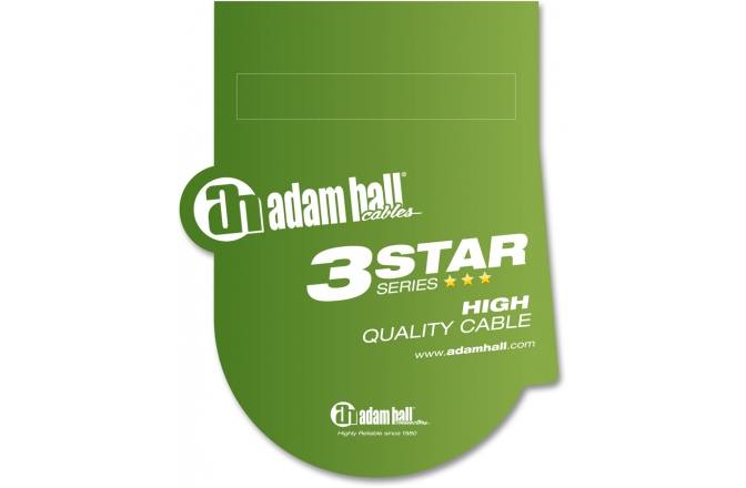 Cablu de instrument Adam Hall 3Star Instrument P-TS 3m