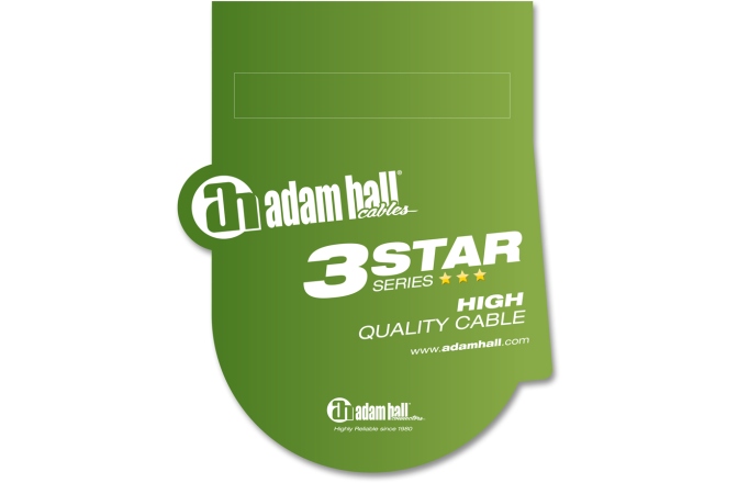 Cablu de instrument Adam Hall 3Star Instrument TS Vintage 6m