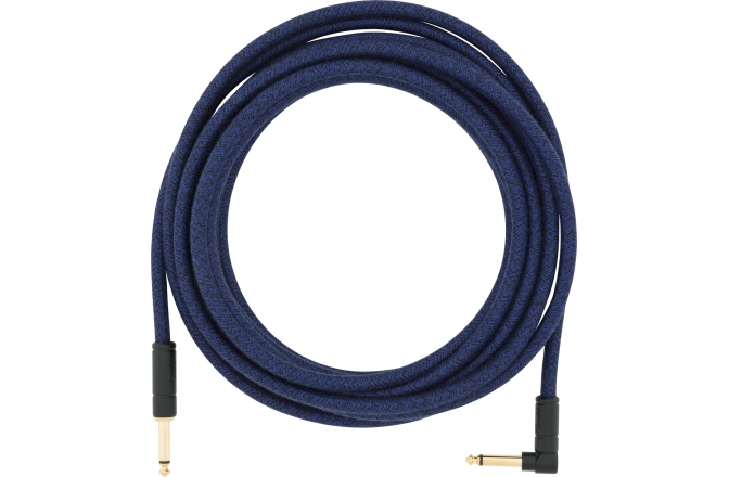 Cablu de instrument/chitară Fender Festival Instrument Cable 5.5m - Blue Dream