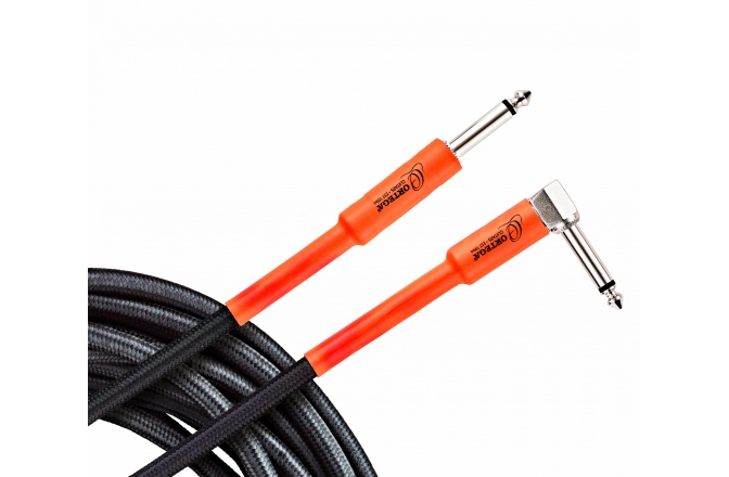 Cablu de instrument/chitară Ortega Economy Instrument Straight/Angle 1.5m