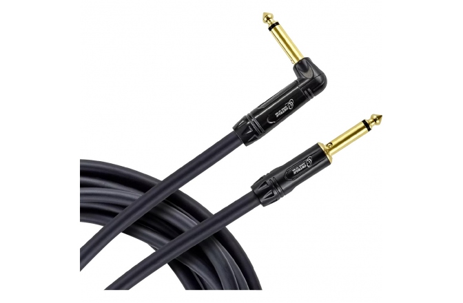 Cablu de instrument / chitară Ortega Tour Instrument MutePlug Straight/Angle 3m OTCI-10