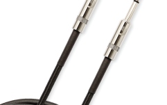 Cablu de instrument Daddario Custom Series Braided Instrument Cable Black 4,57 m