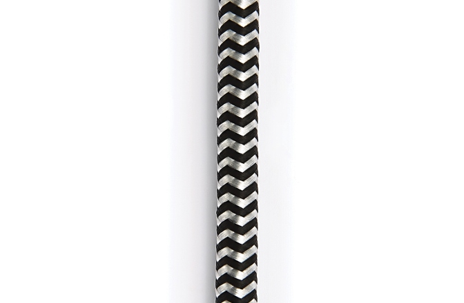 Cablu de instrument Daddario Custom Series Braided Instrument Cable Grey 6,10 m