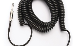 Cablu de instrument Daddario Custom Series Coiled Instrument Cable Black 9.14 m
