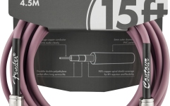 Cablu de instrument Fender Contour Burgundy Mist 4.5m (15')