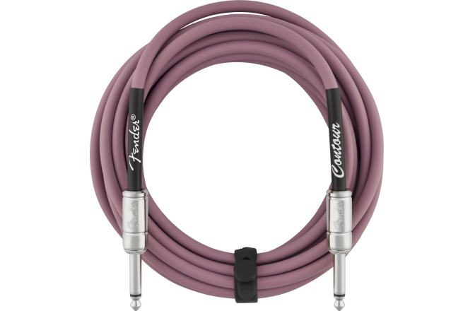 Cablu de instrument Fender Contour Burgundy Mist 4.5m (15')
