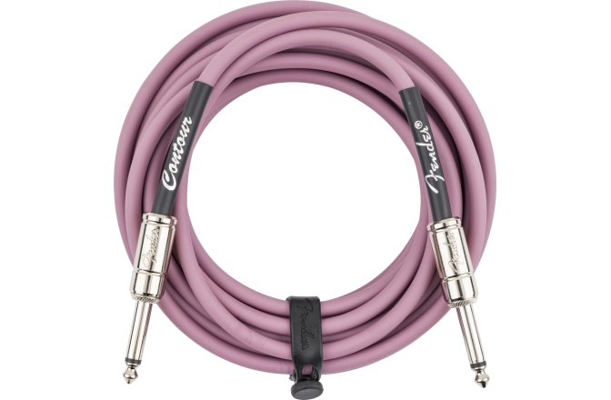 Cablu de instrument Fender Contour Burgundy Mist 5,5m (18.6')